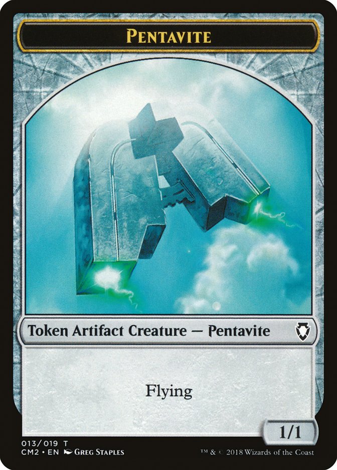 Pentavite TCM2-13 Commander Anthology Volume II Tokens Magic card