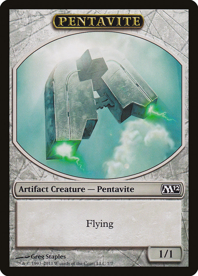 Pentavite TM12-7 Magic 2012 Tokens Magic card