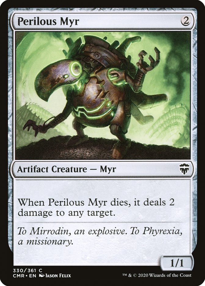 Perilous Myr CMR-330 Commander Legends Magic card