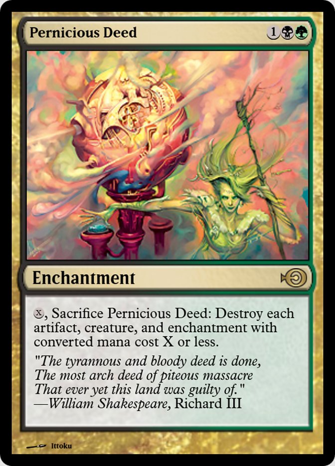 Pernicious Deed PRM-36306 Magic Online Promos Magic card