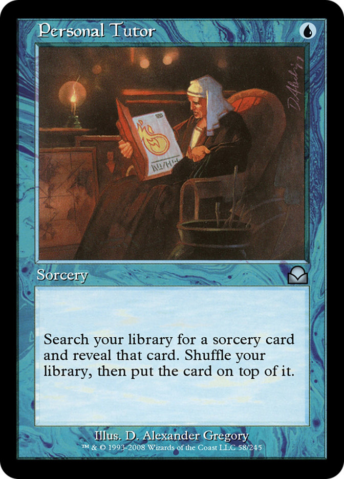 Personal Tutor ME2-58 Masters Edition II Magic card