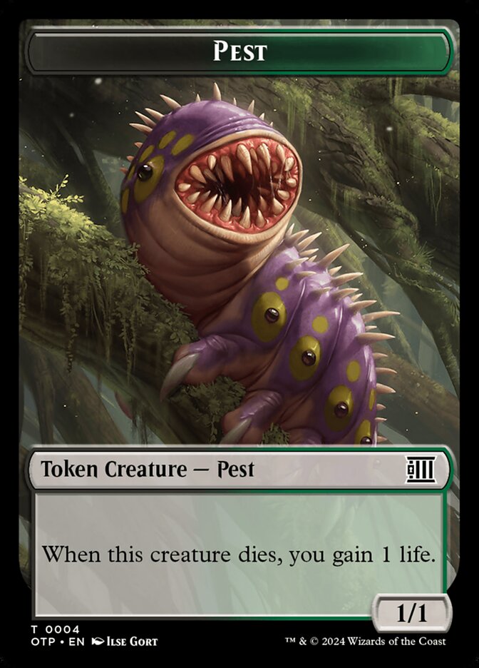 Pest TOTP-4 Breaking News Tokens Magic card