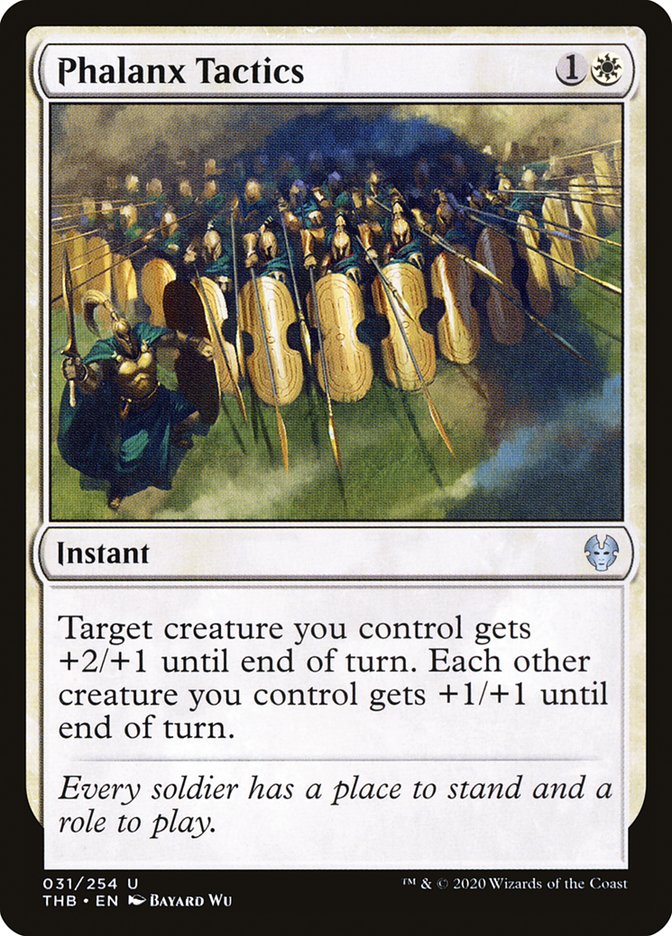 Phalanx Tactics THB-31 Theros Beyond Death Magic card