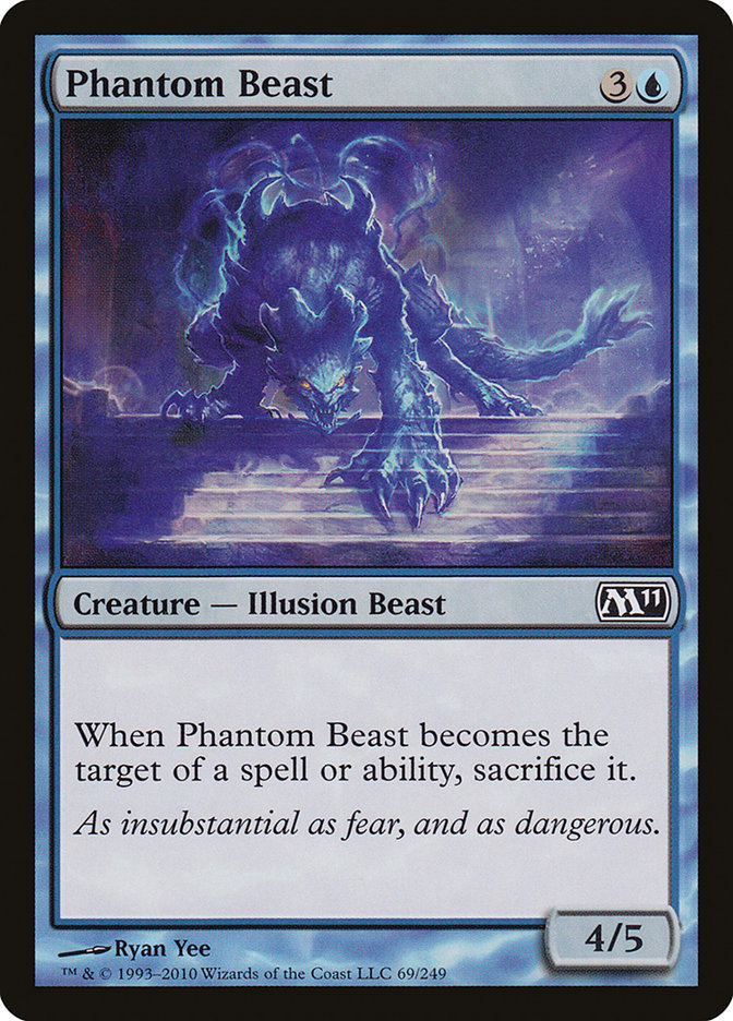 Phantom Beast M11-69 Magic 2011 Magic card