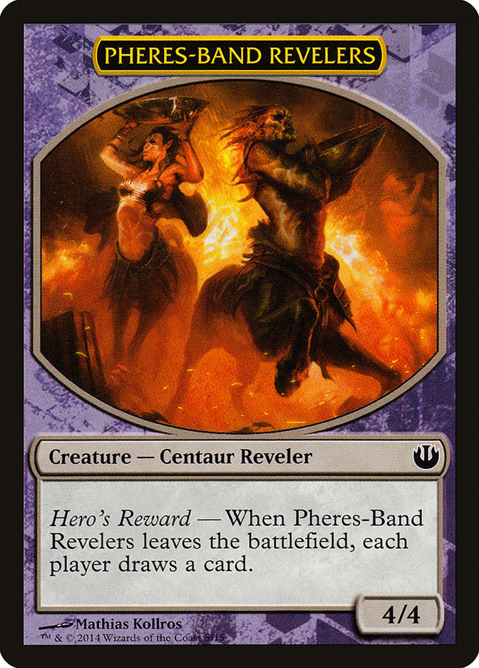 Pheres-Band Revelers TDAG-5 Defeat a God Magic card