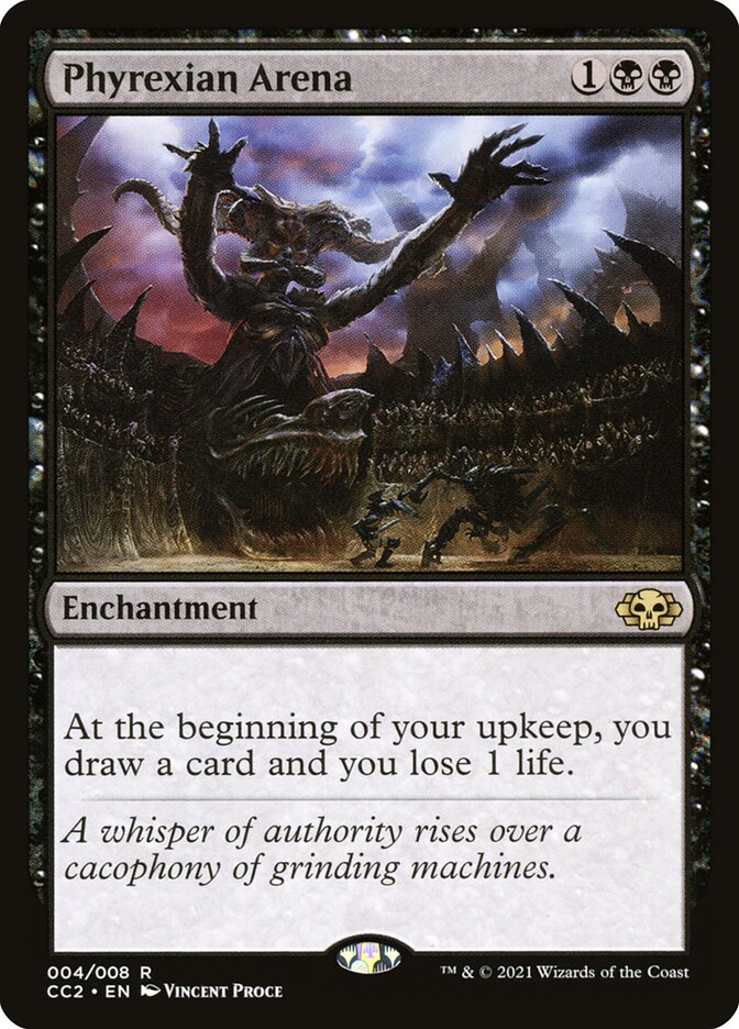 Phyrexian Arena CC2-4 Commander Collection: Black Magic card