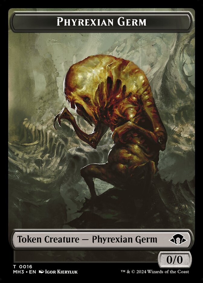 Phyrexian Germ TMH3-16 Modern Horizons 3 Tokens Magic card