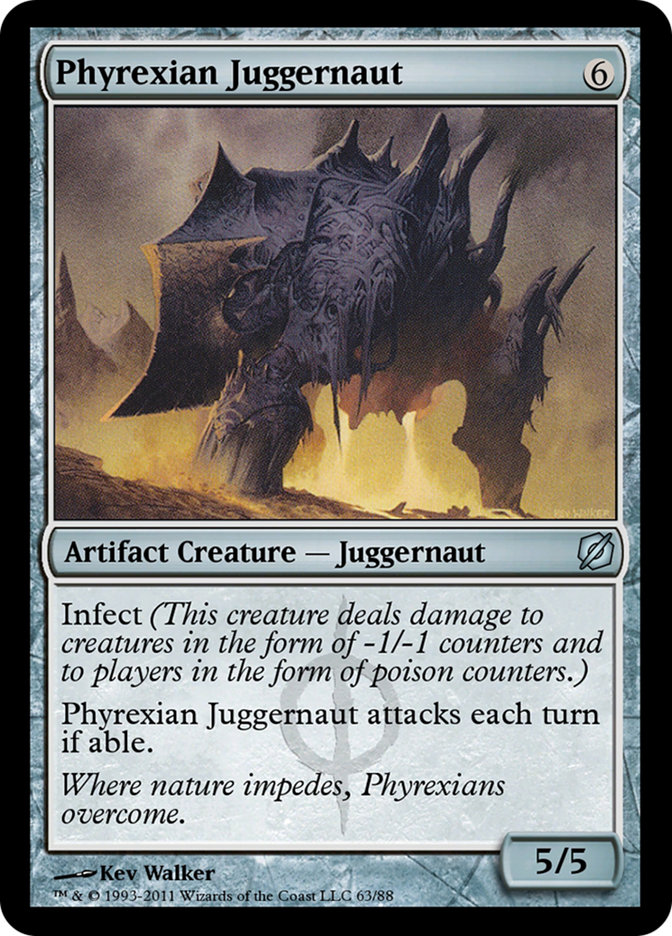 Phyrexian Juggernaut TD2-63 Duel Decks: Mirrodin Pure vs. New Phyrexia Magic card