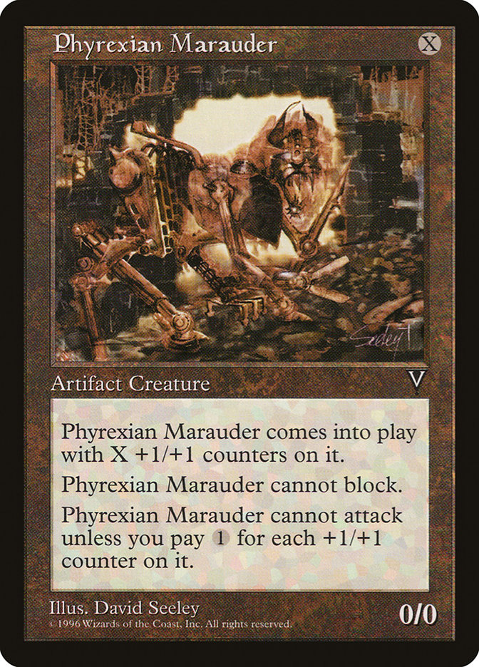 Phyrexian Marauder VIS-151 Visions Magic card