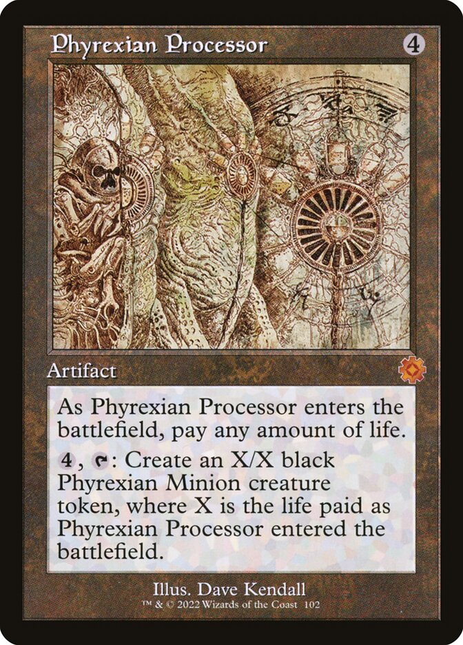 Phyrexian Processor BRR-102 The Brothers' War Retro Artifacts Magic card