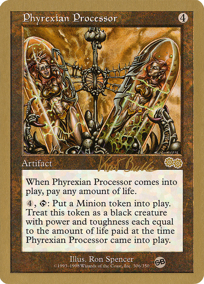 Phyrexian Processor WC99-KB306SB World Championship Decks 1999 Magic card