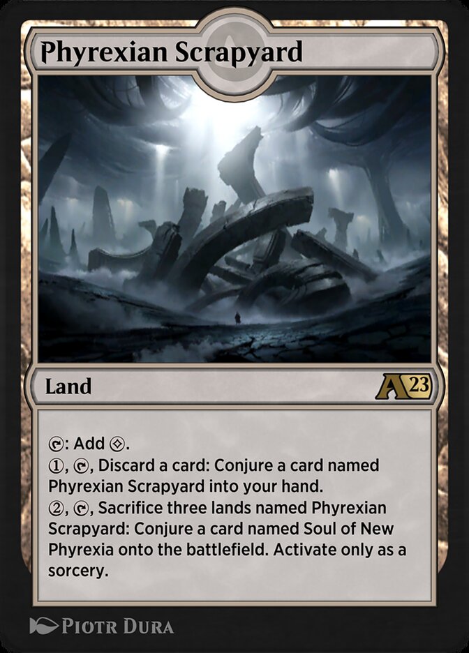Phyrexian Scrapyard YONE-30 Alchemy: Phyrexia Magic card