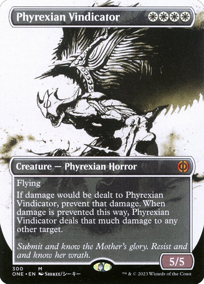 Phyrexian Vindicator ONE-300 Phyrexia: All Will Be One Magic card
