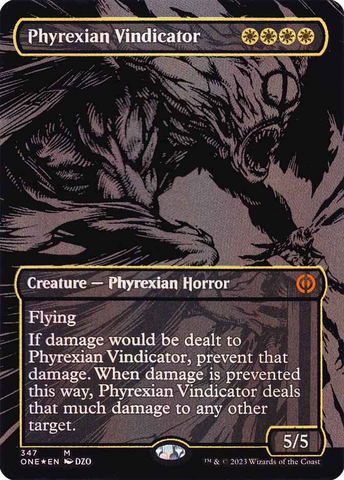 Phyrexian Vindicator ONE-347 Phyrexia: All Will Be One Magic card