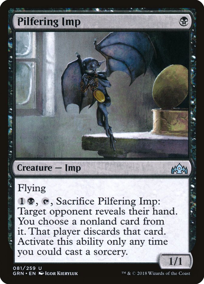 Pilfering Imp GRN-81 Guilds of Ravnica Magic card