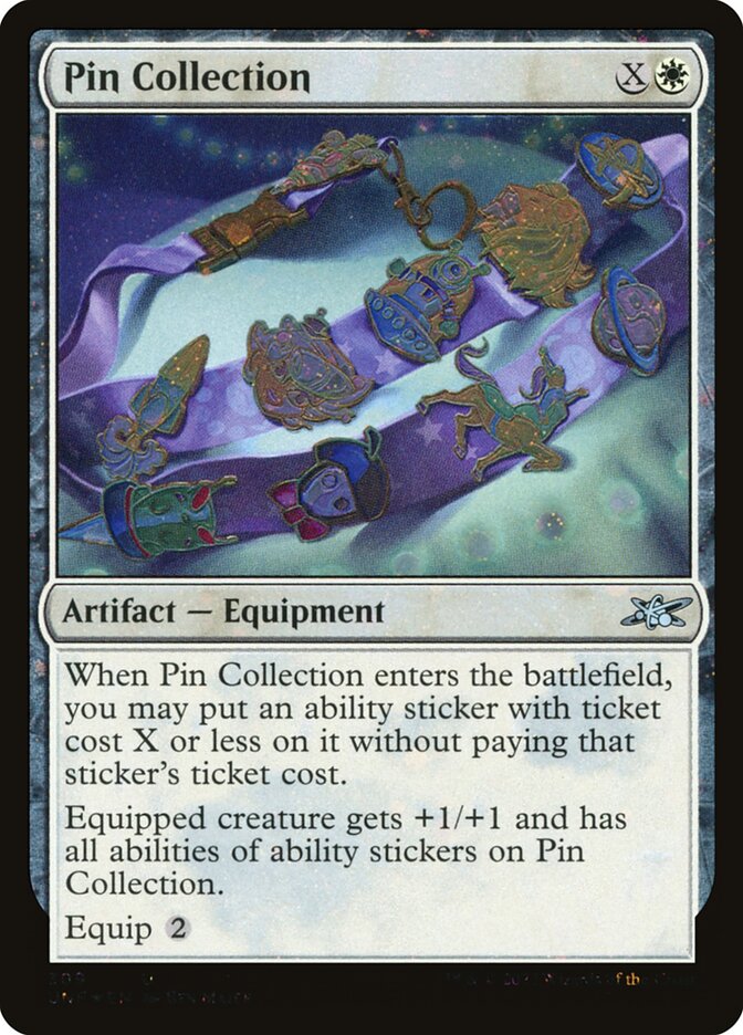 Pin Collection UNF-309 Unfinity Magic card