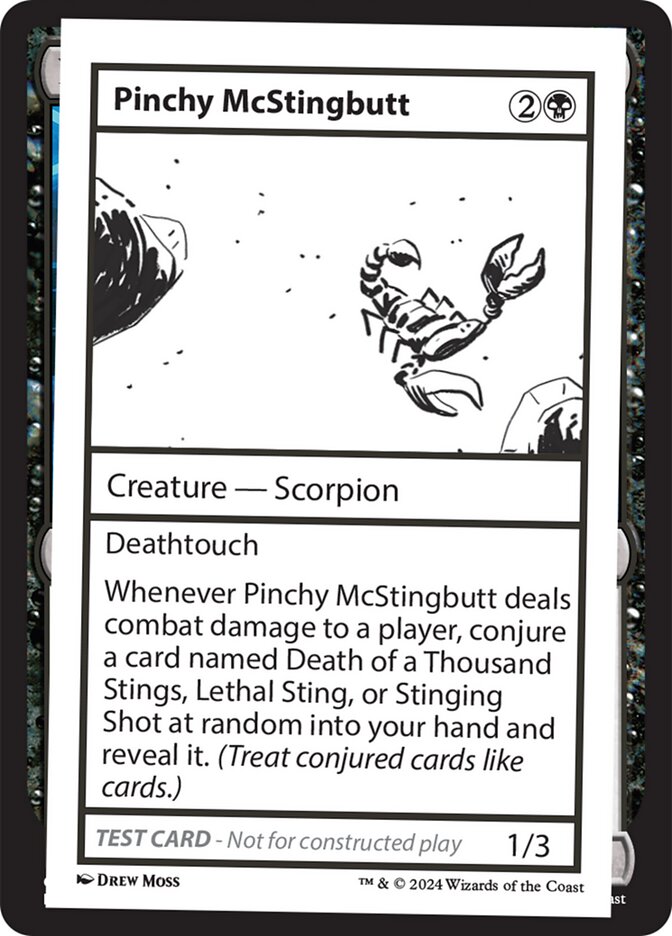 Pinchy McStingbutt MB2-552 Mystery Booster 2 Magic card