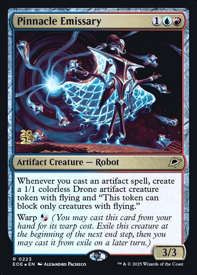 Pinnacle Emissary PEOE-223S Edge of Eternities Promos Magic card