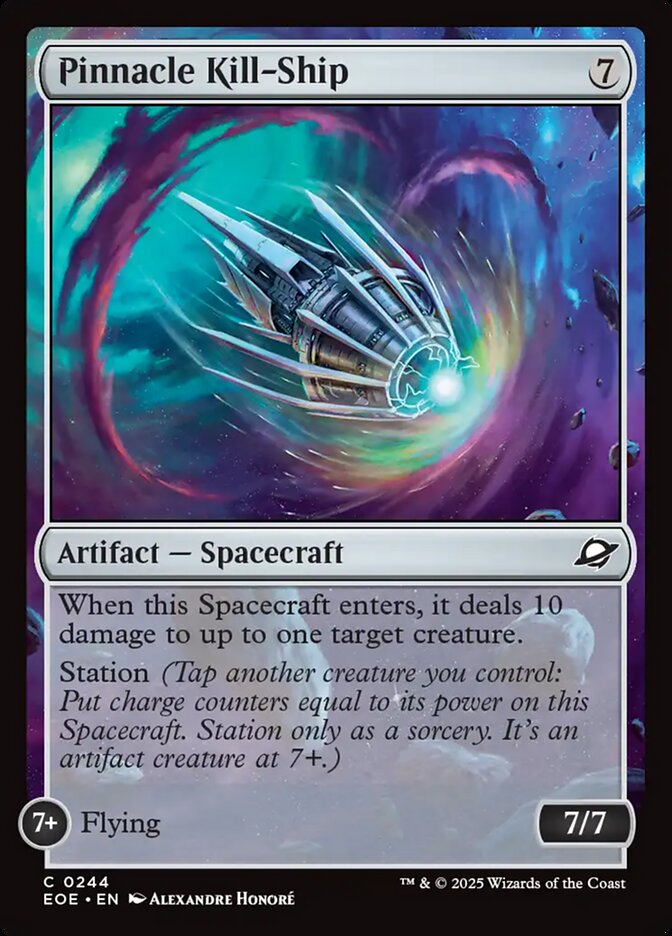Pinnacle Kill-Ship EOE-244 Edge of Eternities Magic card