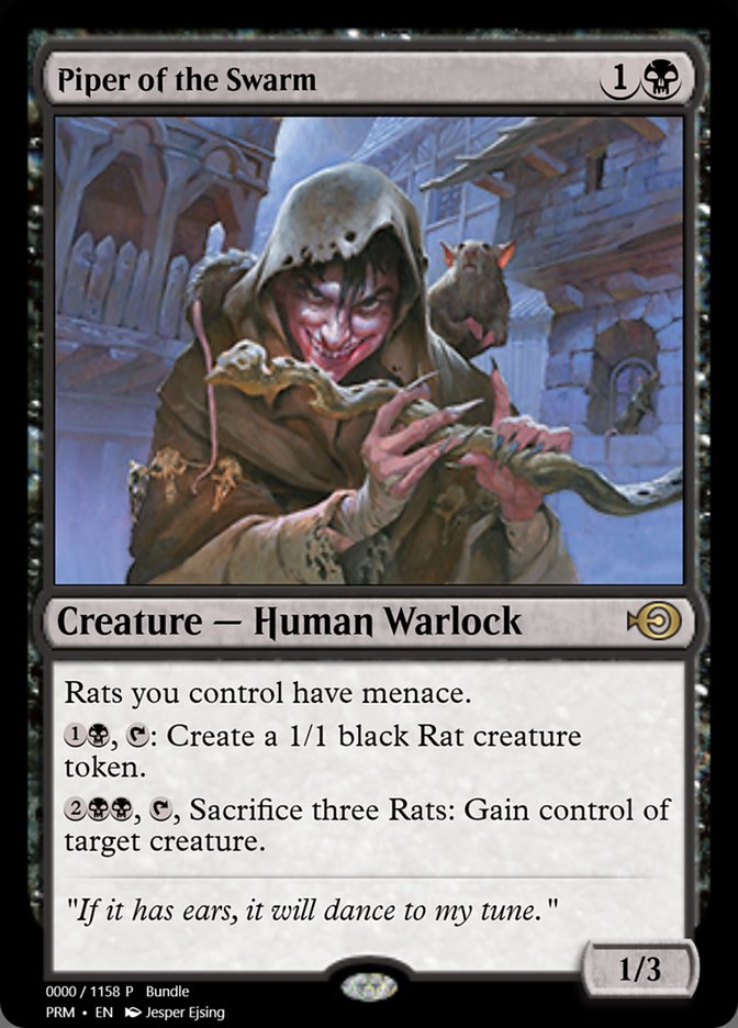 Piper of the Swarm PRM-78862 Magic Online Promos Magic card