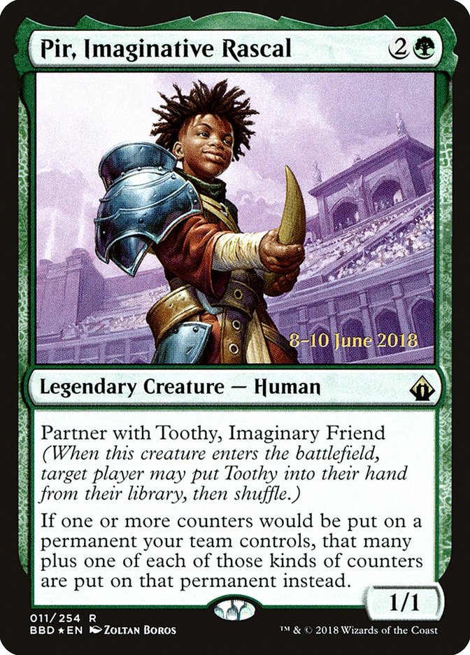 Pir, Imaginative Rascal PBBD-11S Battlebond Promos Magic card