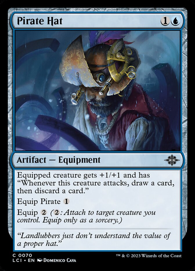 Pirate Hat LCI-70 The Lost Caverns of Ixalan Magic card