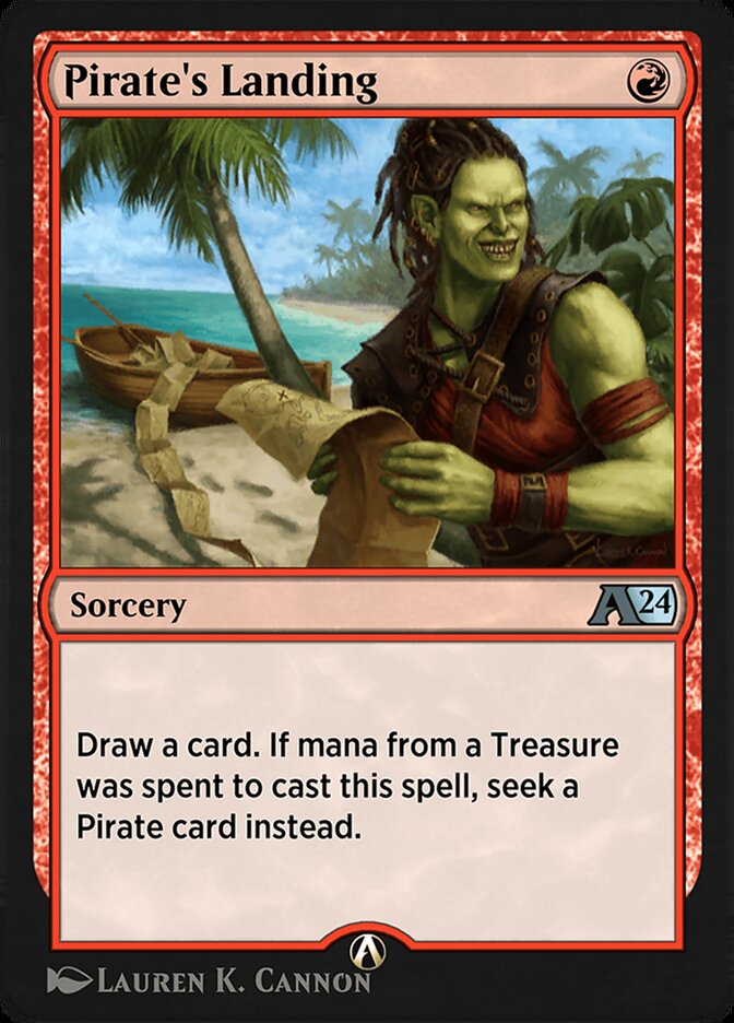 Pirate's Landing YLCI-16 Alchemy: Ixalan Magic card