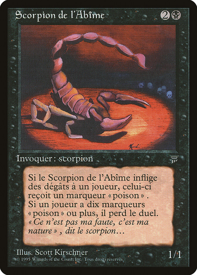 Pit Scorpion REN-63 Renaissance Magic card