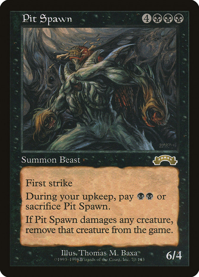 Pit Spawn EXO-70 Exodus Magic card