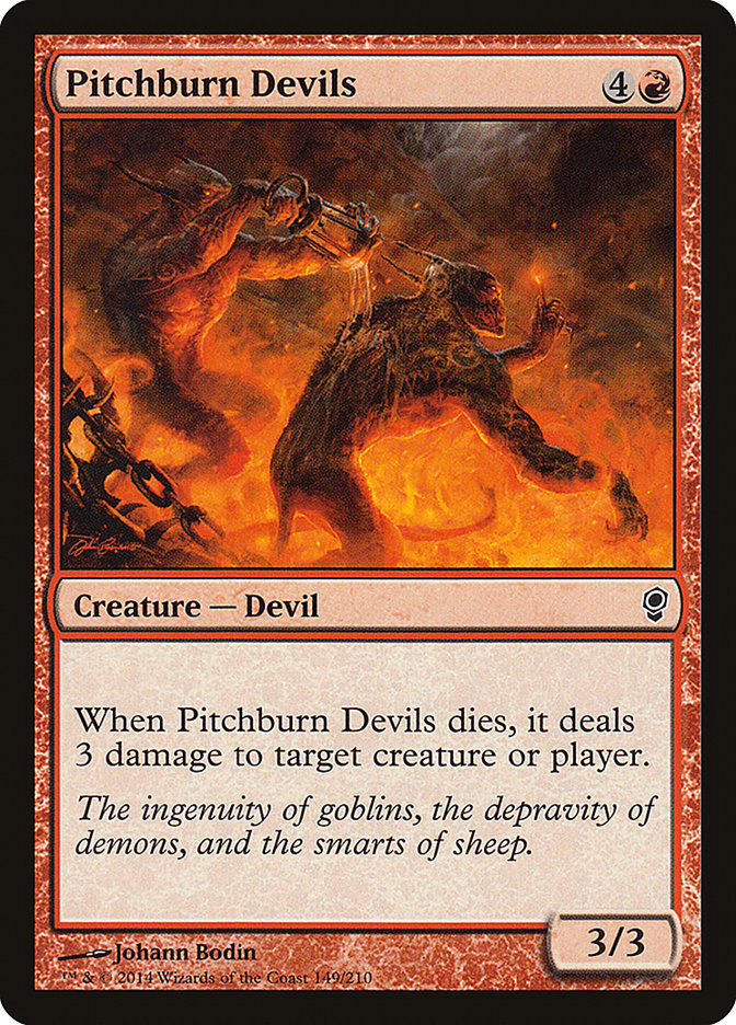 Pitchburn Devils CNS-149 Conspiracy Magic card