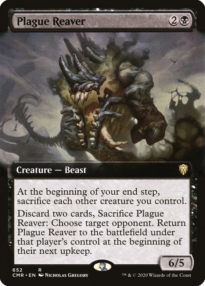 Plague Reaver CMR-652 Commander Legends Magic card