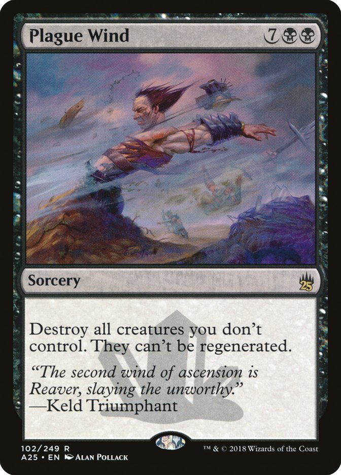 Plague Wind A25-102 Masters 25 Magic card