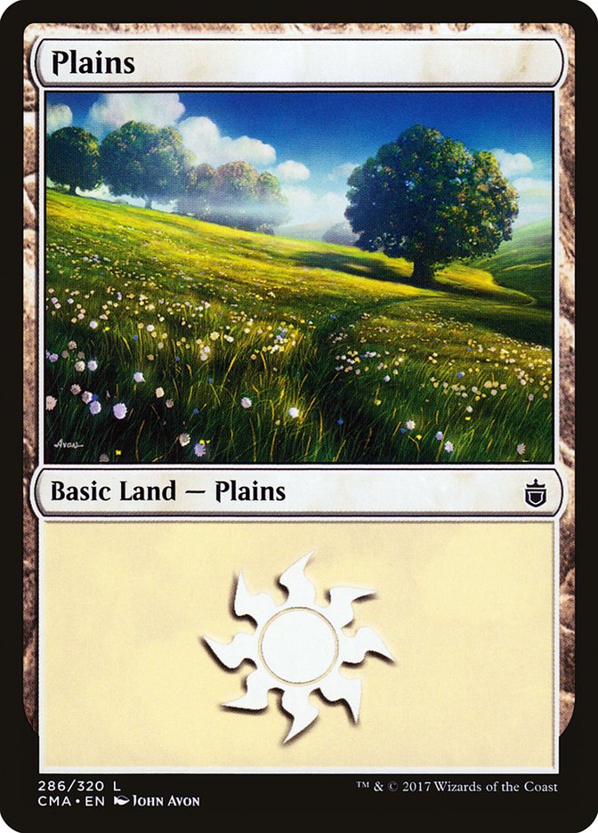 Plains CMA-286 Commander Anthology Magic card