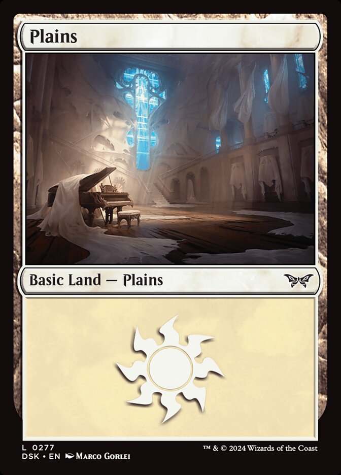 Plains DSK-277 Duskmourn: House of Horror Magic card