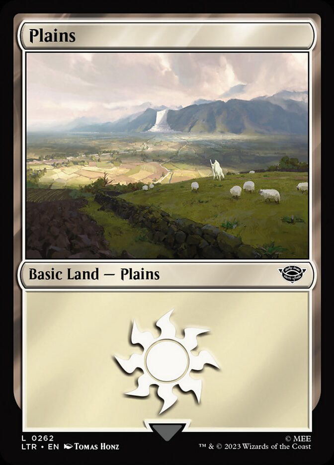 Plains LTR-262 The Lord of the Rings: Tales of Middle-earth Magic card