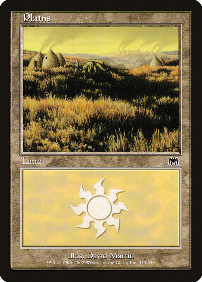 Plains ONS-333 Onslaught Magic card