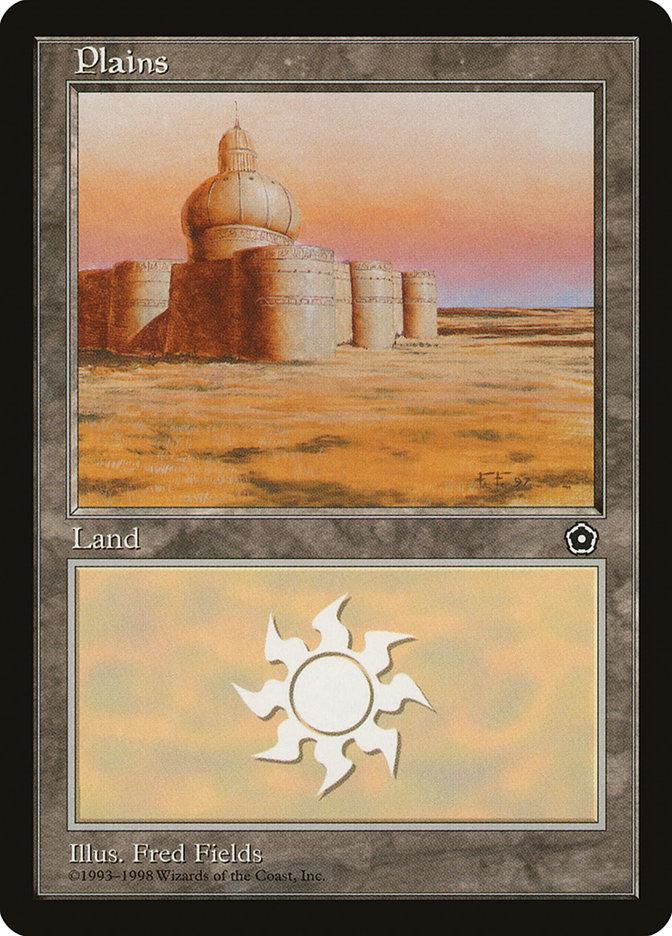 Plains P02-152 Portal Second Age Magic card