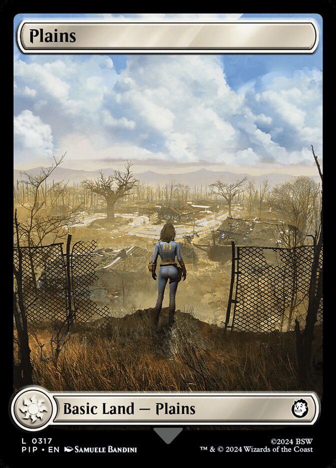 Plains PIP-317 Fallout Magic card