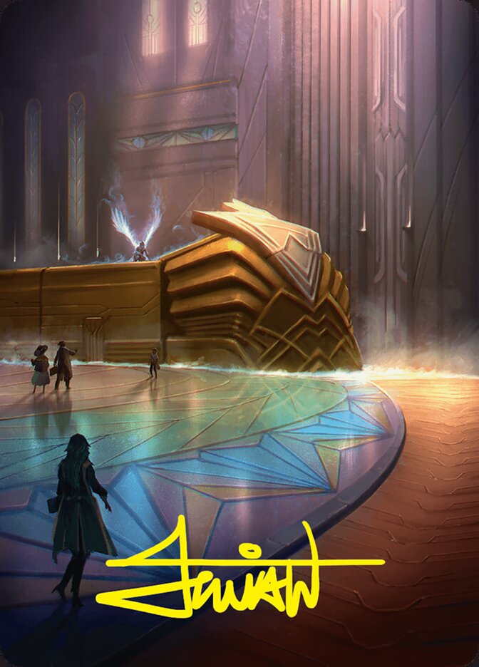 Plains // Plains AFDN-21 Foundations Art Series Magic card