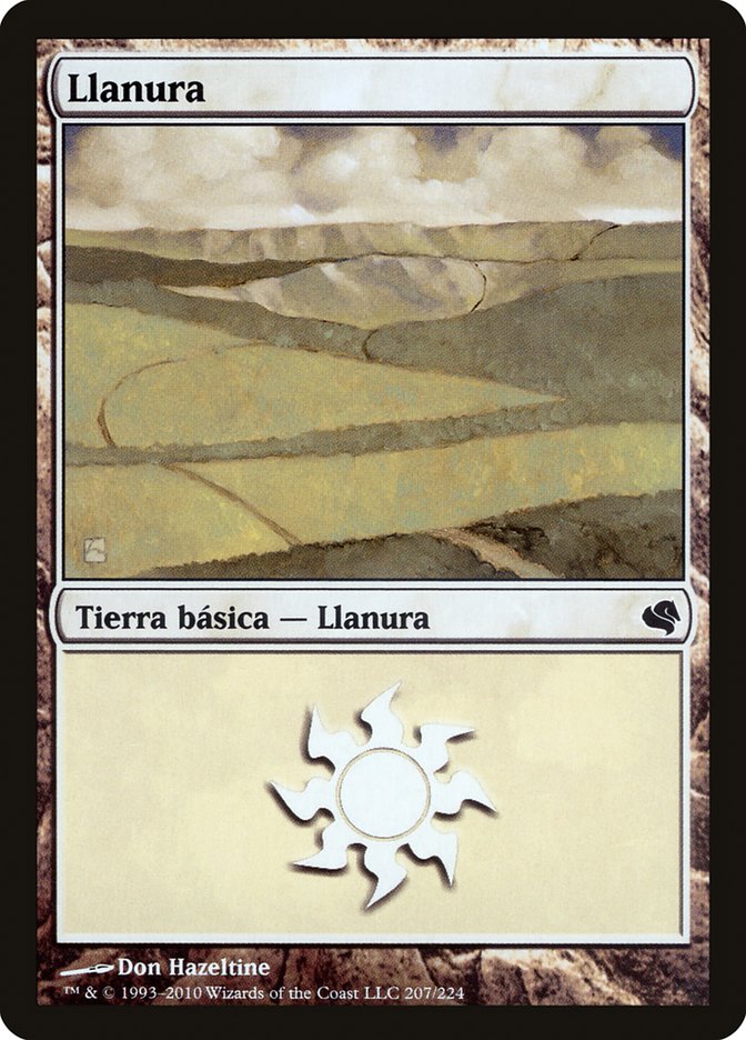 Plains PS11-207 Salvat 2011 Magic card
