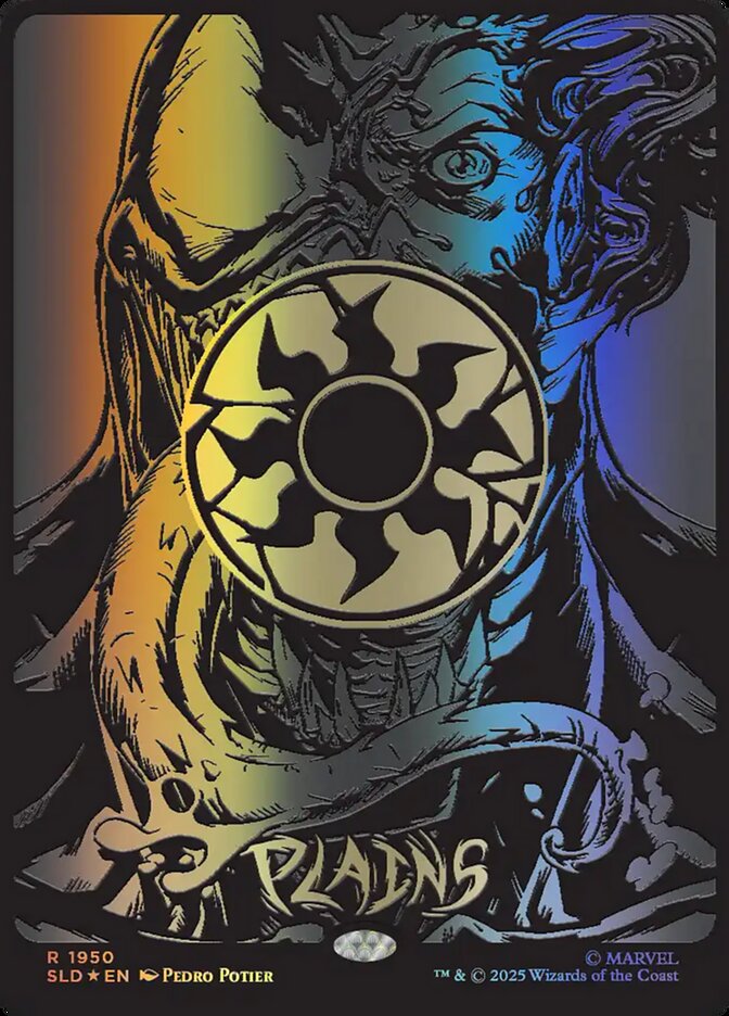 Plains SLD-1950 Secret Lair Drop Magic card
