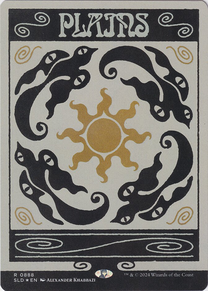 Plains SLD-888 Secret Lair Drop Magic card