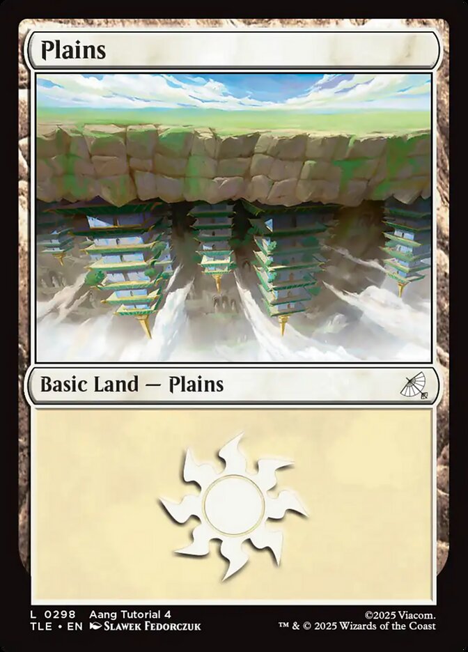 Plains TLE-298 Avatar: The Last Airbender Eternal Magic card