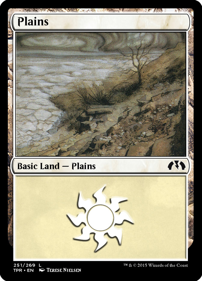 Plains TPR-251 Tempest Remastered Magic card
