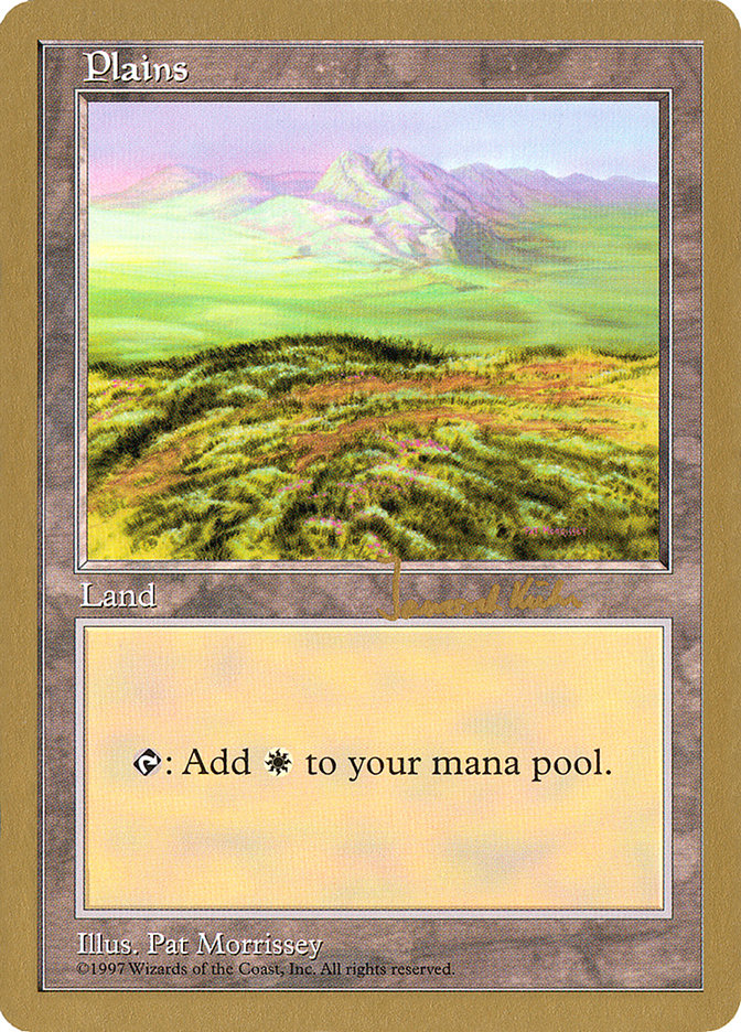Plains WC97-JK433 World Championship Decks 1997 Magic card