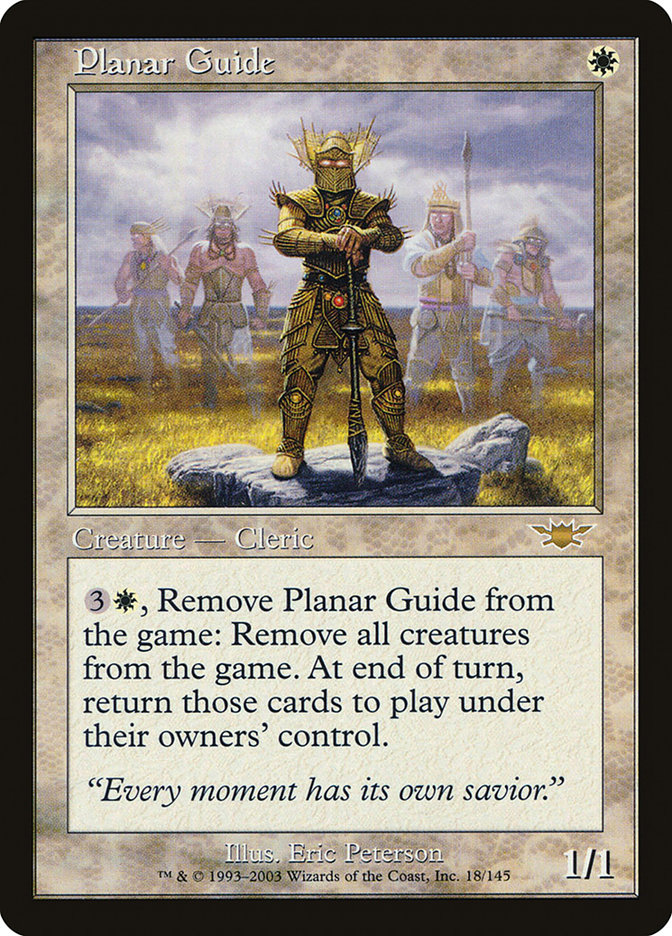 Planar Guide LGN-18 Legions Magic card