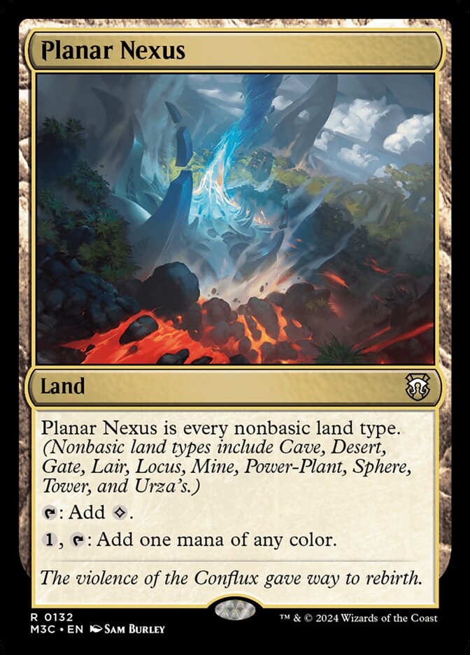Planar Nexus M3C-132 Modern Horizons 3 Commander Magic card