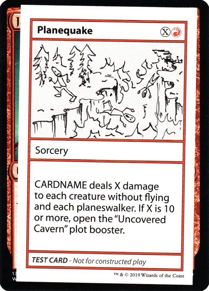 Planequake CMB2-59 Mystery Booster Playtest Cards 2021 Magic card