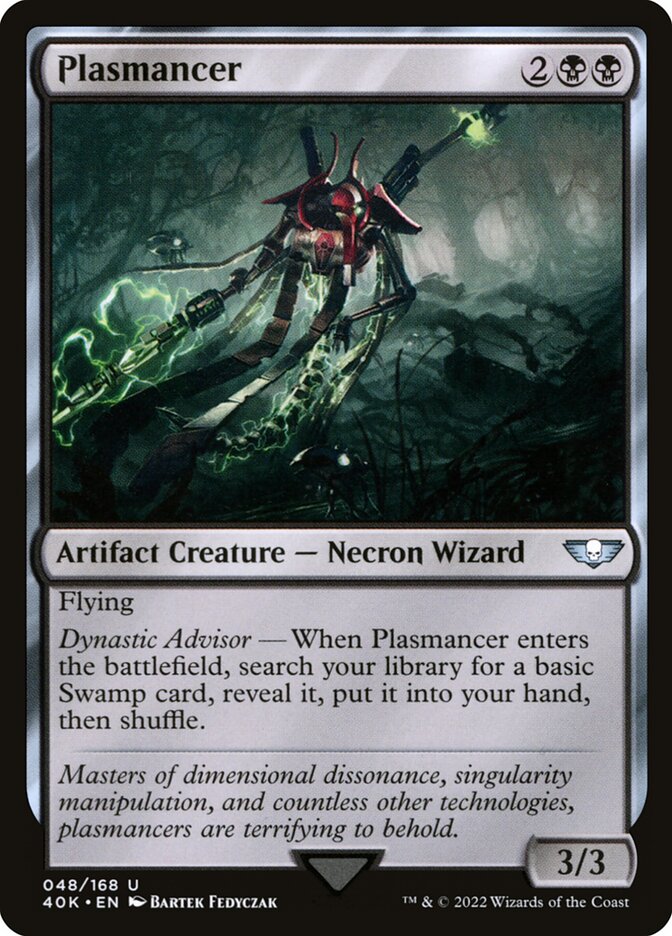 Plasmancer 40K-48 Warhammer 40,000 Commander Magic card