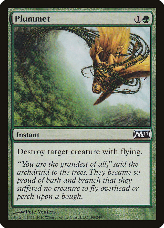 Plummet M11-190 Magic 2011 Magic card